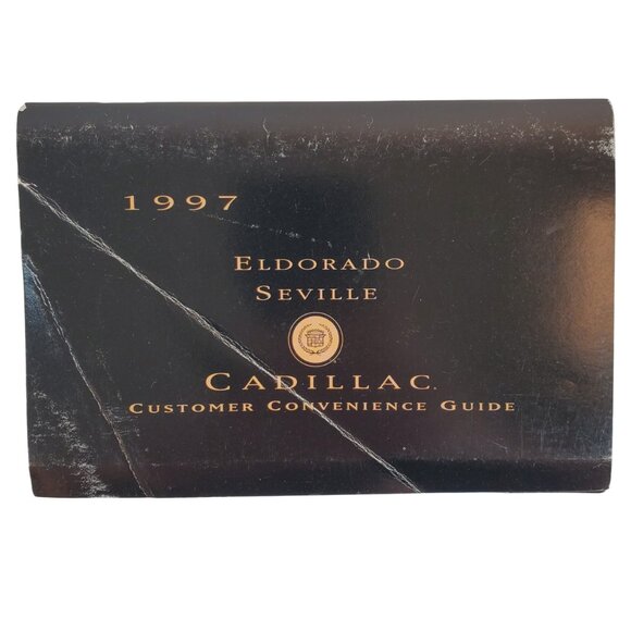 1997 Cadillac Seville Owners Manual, Brochure, Maintenance Log, Warranty w/ Case - Picture 6 of 8